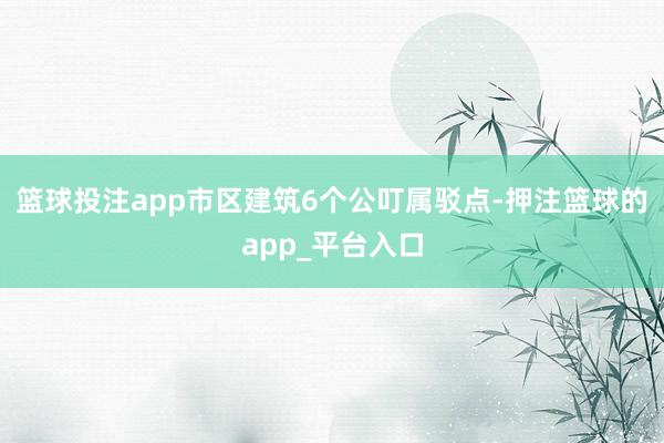 篮球投注app市区建筑6个公叮属驳点-押注篮球的app_平台入口